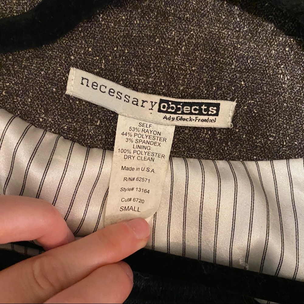 Necessary Objects Brown Blazer - image 4